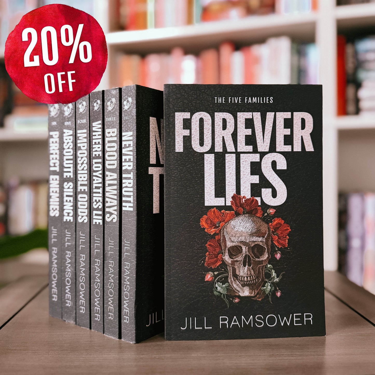 Five Families Paperback Set (Discreet Covers)(7 Books)