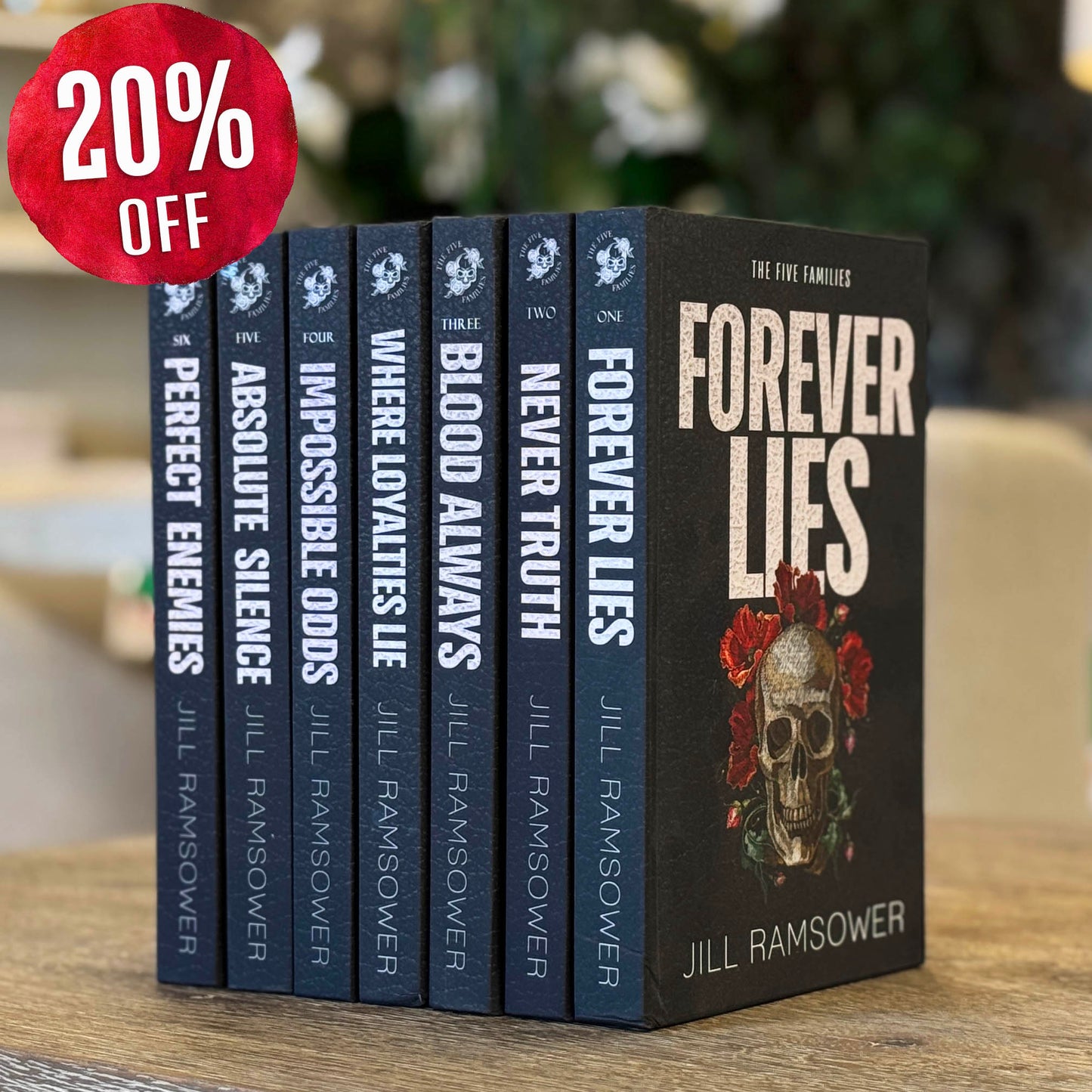 Five Families Hardback Set (Discreet Covers)(7 Books)