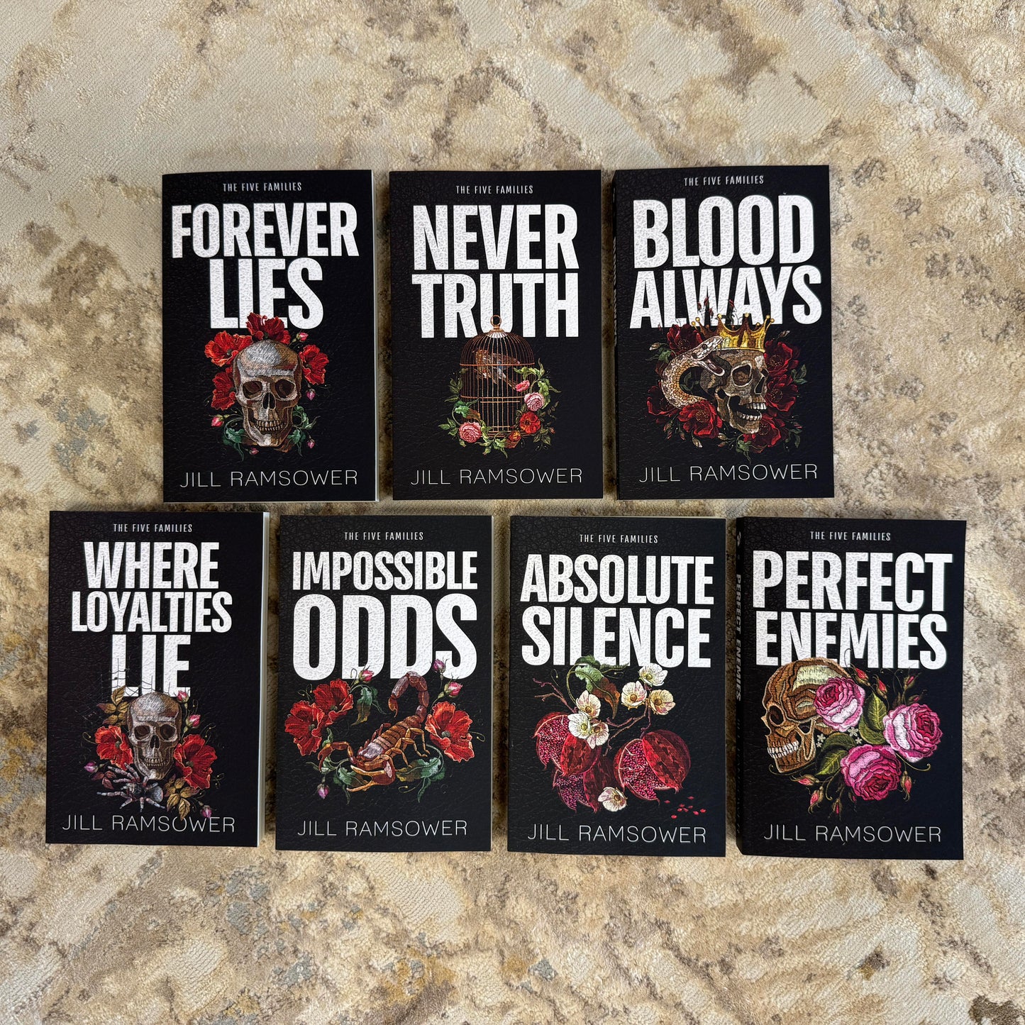 Five Families Paperback Set (Discreet Covers)(7 Books)