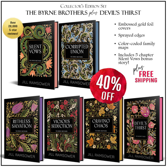 Byrne Brothers Special Edition + Devil's Thirst Special Edition Hardbacks(Digital Signatures)