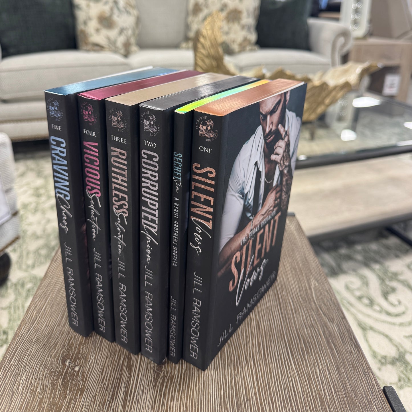 Byrne Brothers Paperback Set with Sprayed Edges(Model Covers)(5 Books + Novella)