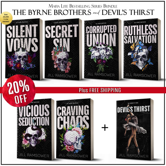 Byrne Brothers & Devil's Thirst Paperback Bundle (Discreet Covers)(6 Books + Novella)