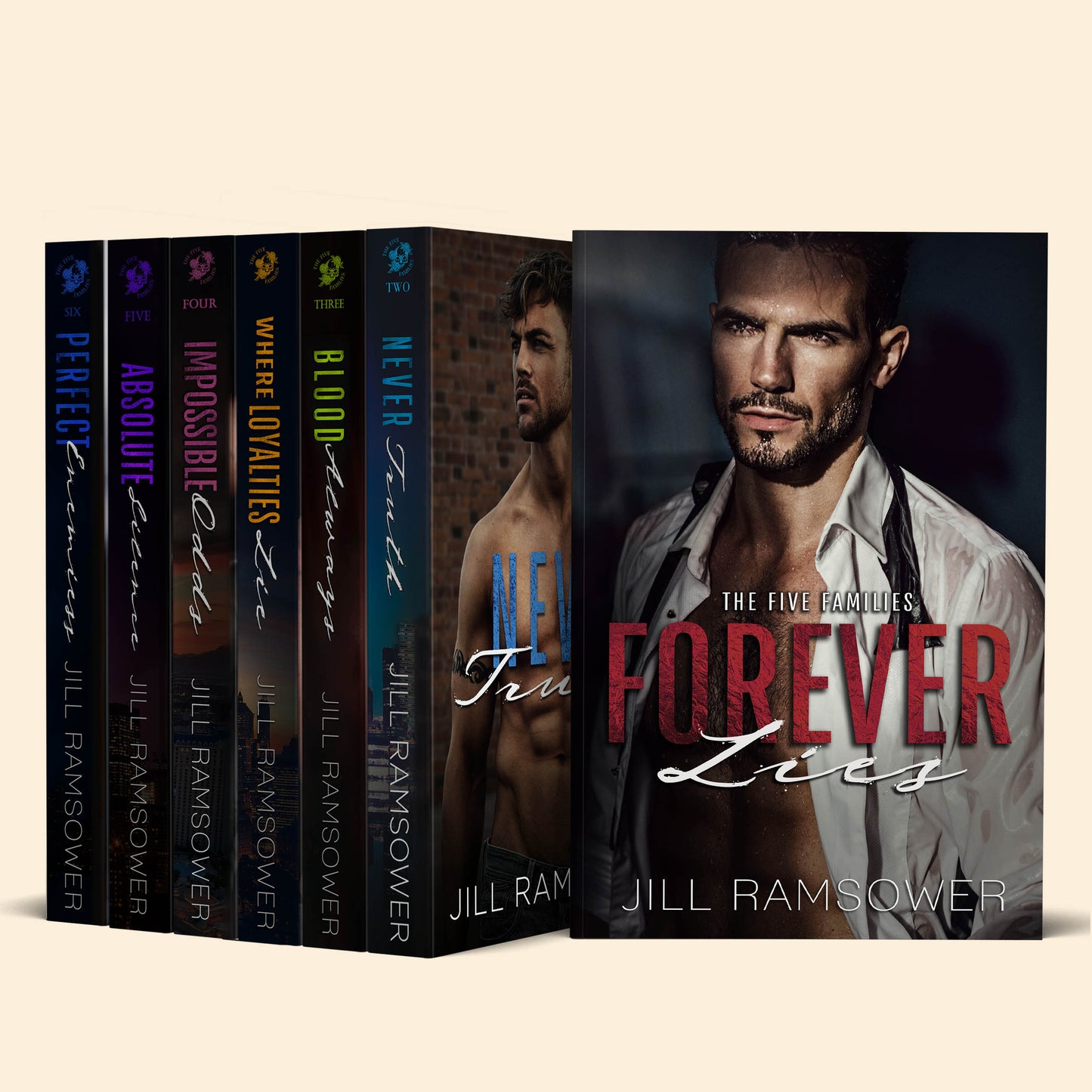 Five Families Paperback Set (Man Covers)(7 Books)