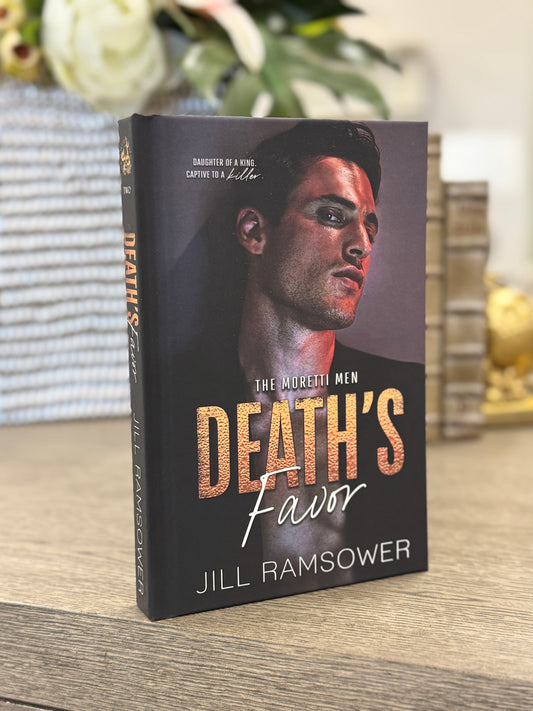 Death's Favor - Hardback(Model Cover)