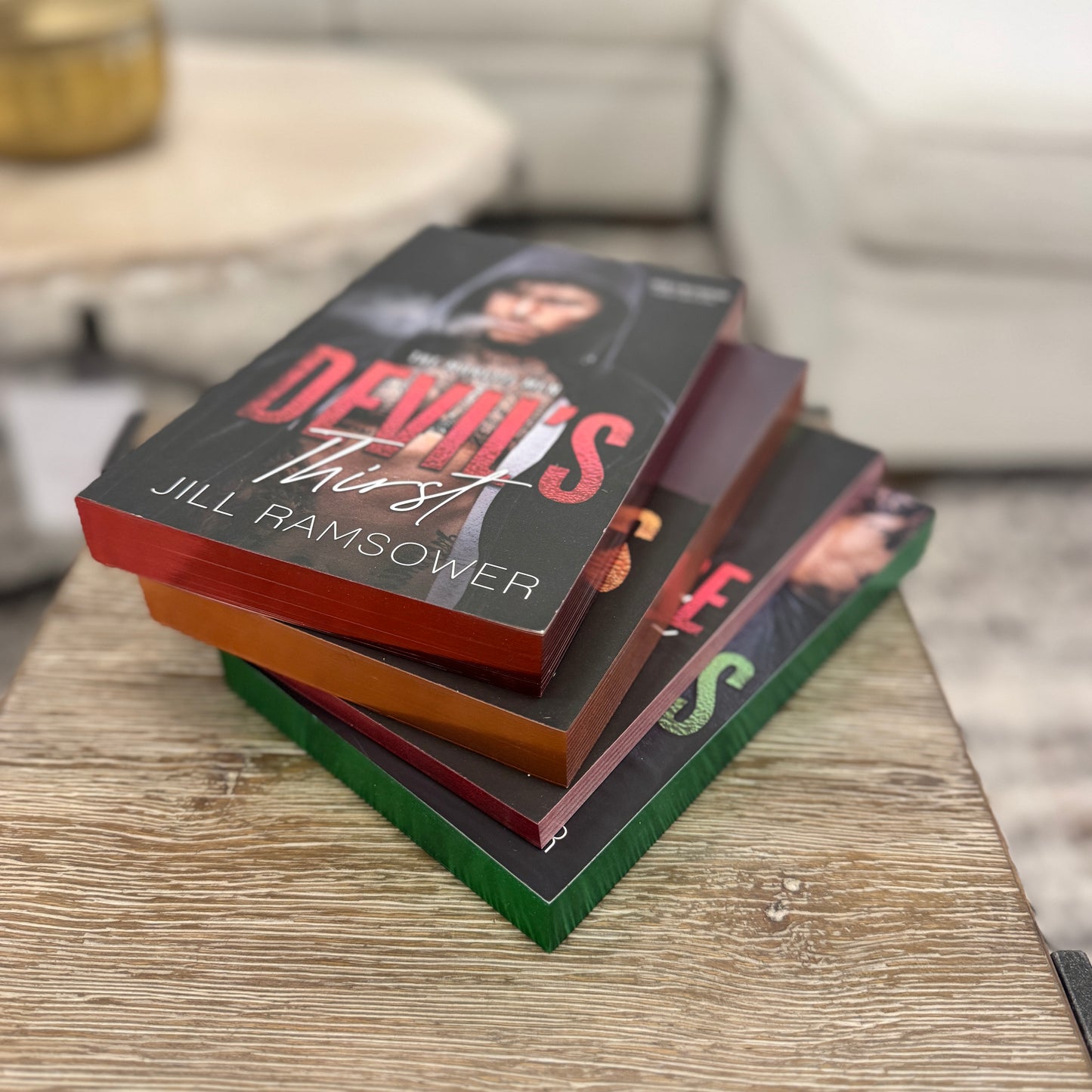 Moretti Men Paperback Set Sprayed Edges(Model Covers)(3 Books+Novella)