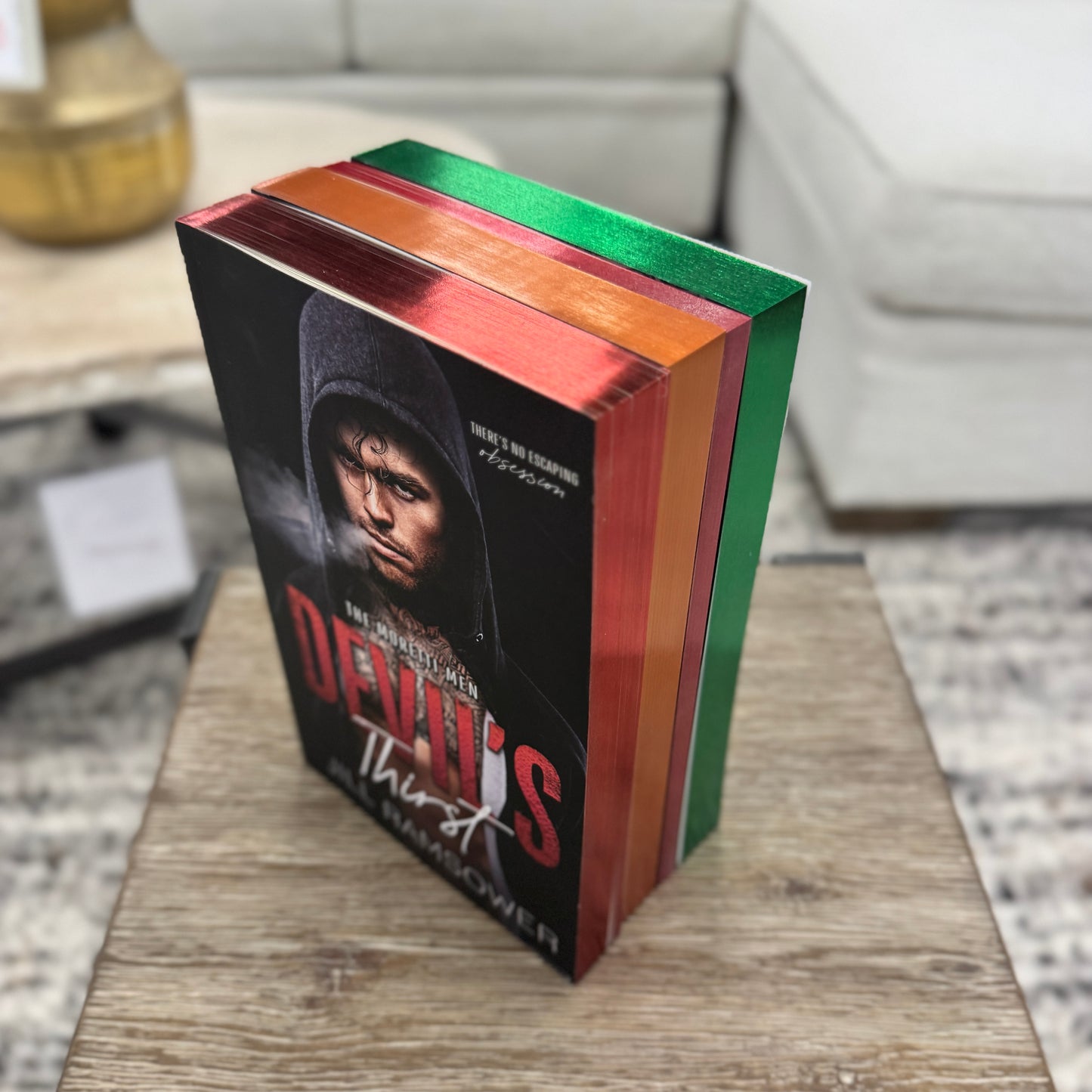 Moretti Men Paperback Set Sprayed Edges(Model Covers)(3 Books+Novella)