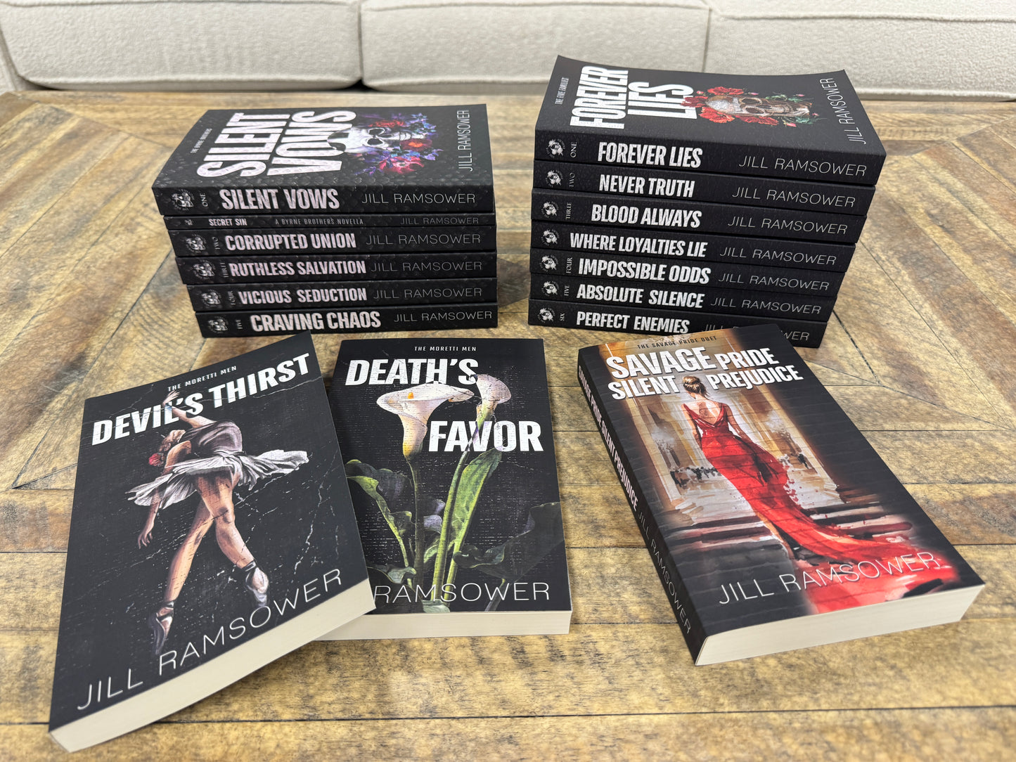 Complete Mafia Collection(Discreet Paperback)- includes Five Families, Byrne Brothers, Moretti Men and Savage Pride Duet